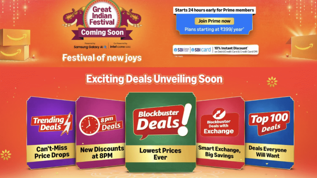 Amazon Great Indian Festival 2025